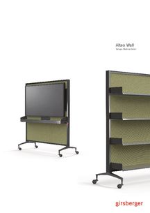 Product specification sheet Alteo Wall