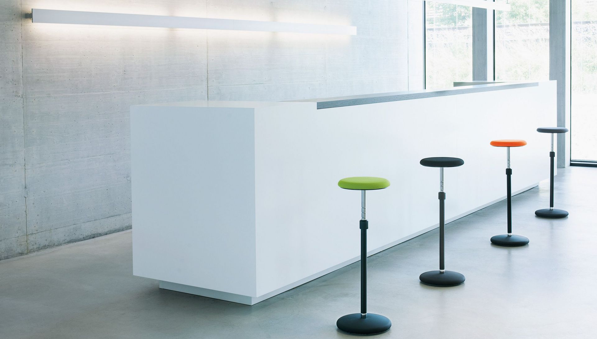 Polsterhocker Sway, verschiedenfarbige Sitzpolster
