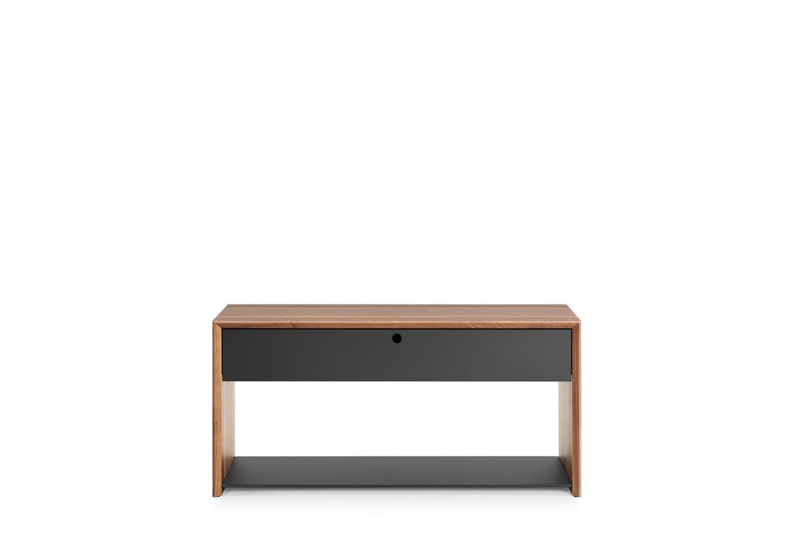 Highboard Massivholz mit Schubladen und Ablagetablar