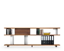 Sideboard Holz mit Schubkasten und Ablagetablare