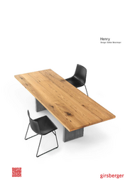 Fiche produit table Henry