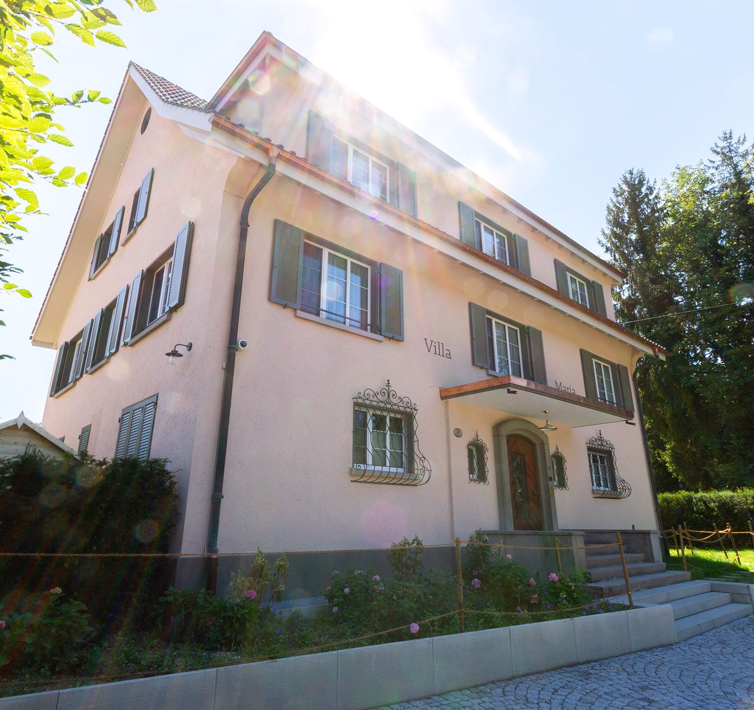 Hotel Villa Maria Gebäude des Hotel Villa Maria