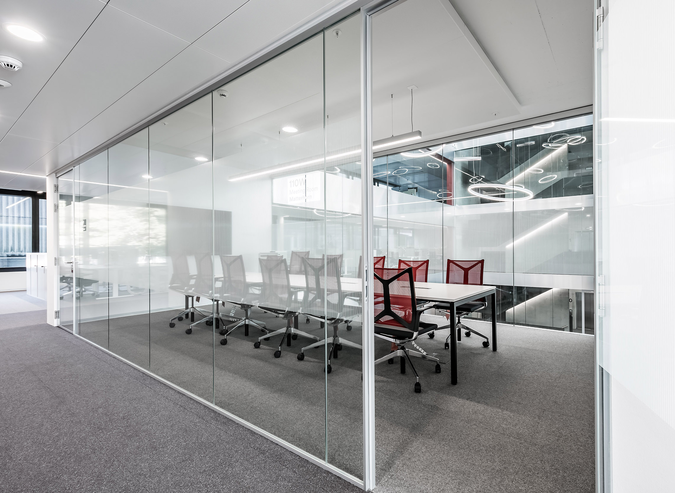 Zentrale von 3M EMEA in Langenthal: Bürostuhl Camiro im Konferenzraum