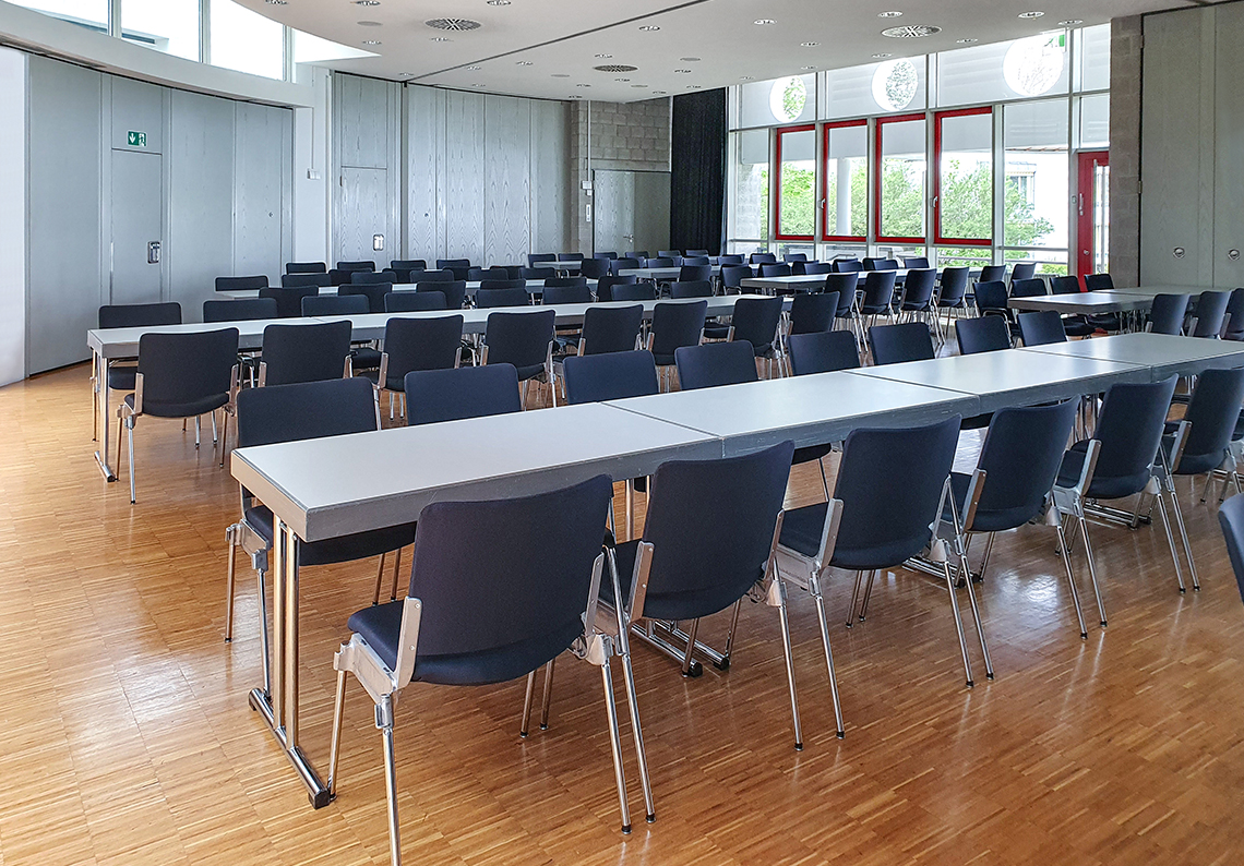 FILharmonie, Filderstadt, Allemagne Centre de culture et de congrès: chaises révisées