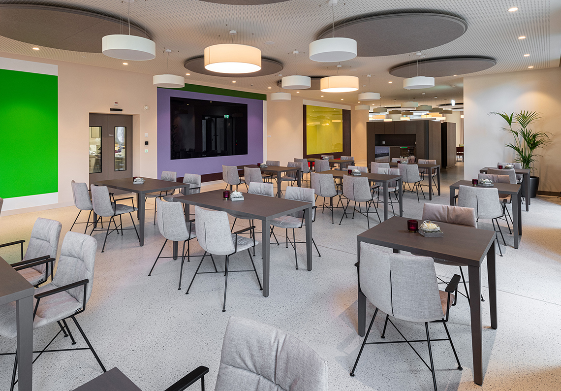 Haslibrunnen - Centre de compétences pour personnes âgées Des meubles de collection qui contribuent à la qualité de séjour dans les nouveaux locaux