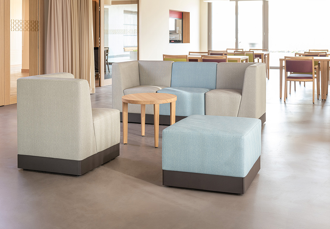 Haslibrunnen - Centre de compétences pour personnes âgées Ameublement avec du mobilier spécifique