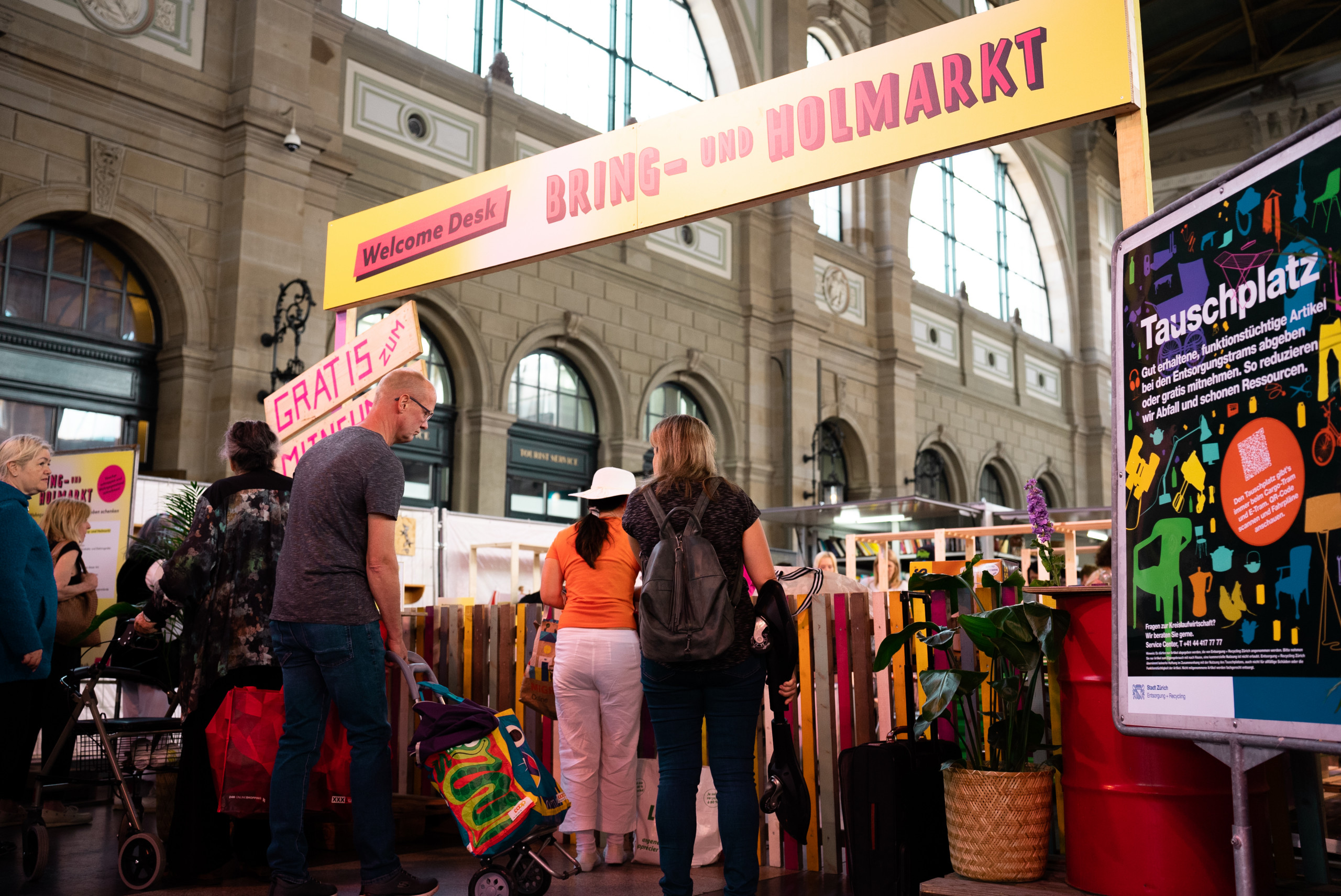 „Bring & Hold“ Zurich Au marché „Bring & Hold“