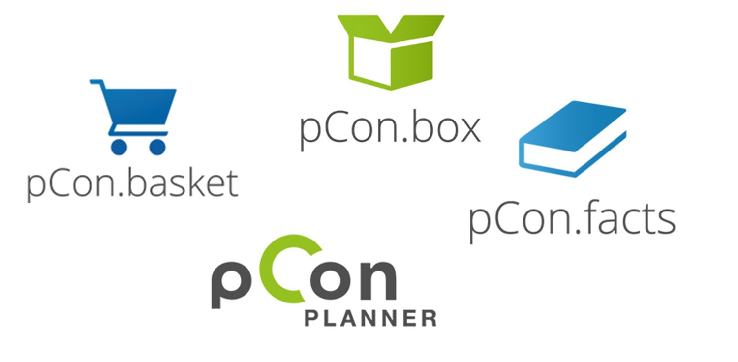 Planungsdaten, OFML pCon.basket, pCon.box, pCon.facts, pConPlanner