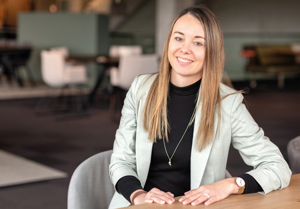 Personalverantwortliche Nadine Zürcher Personalverantwortliche Nadine Zürcher