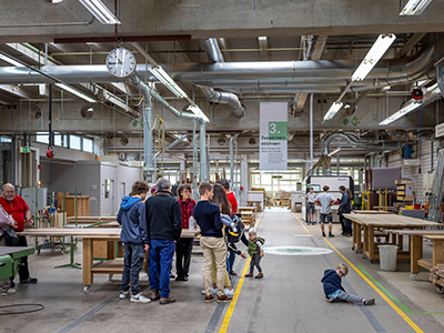 Rundgang durch die Fertigungsbereiche bei Girsberger
